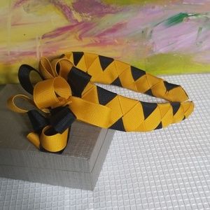 Grosgrain Ribbon Woven Headband (1inch) headband.